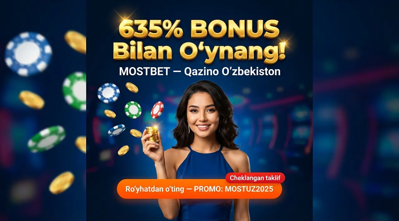 MOSTBET Қазино — Ўзбекистон Учун Онлайн Казино