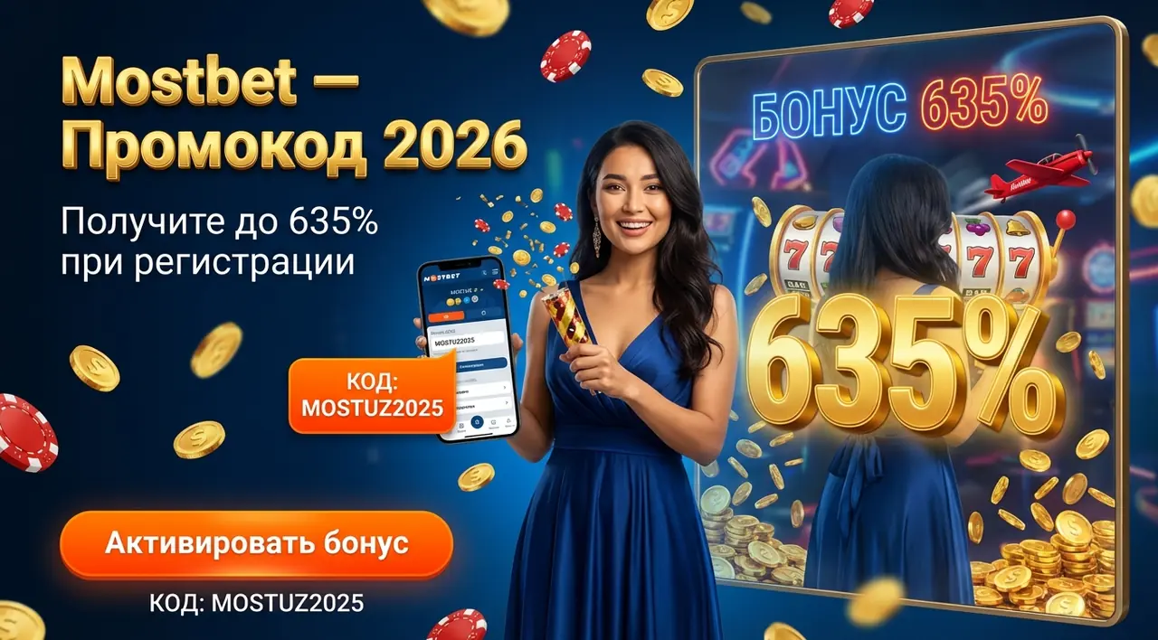 Mostbet промокод [simpcuda_current_year] — бонус при регистрации
